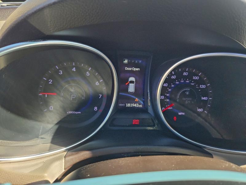 2014 Hyundai Santa fe VIN 5XYZUDLB6EG149398 COPART salvage auction — REAR END, Other, sold $2,300 on 2026-08-03 (photo 9)