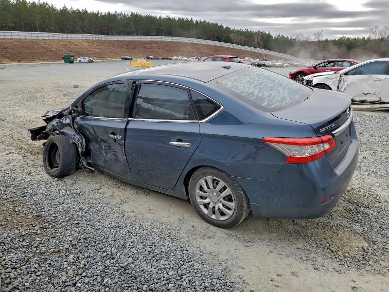 2015 Nissan Sentra VIN 3N1AB7AP0FL675736 COPART salvage auction — FRONT END, Nc - Salvage Certificate Of Title, sold $200 on 2026-07-02 (photo 2)