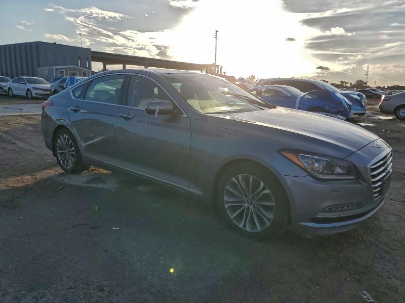 2016 Hyundai Genesis VIN KMHGN4JE6GU111796 COPART salvage auction — SIDE, Salvage Title, sold $3,550 on 2026-07-28 (photo 4)
