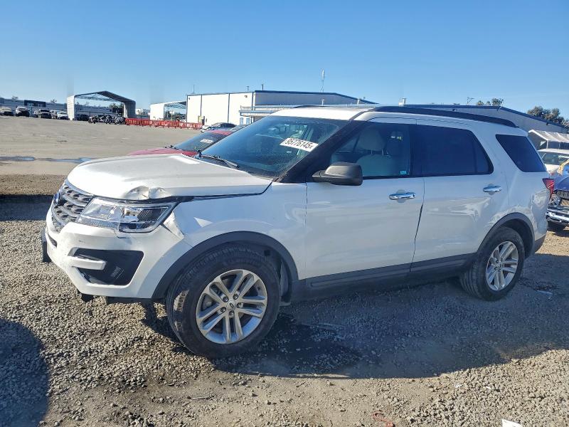 2017 Ford Explorer VIN 1FM5K7B87HGD42913 COPART salvage auction — FRONT END, Ca - Salvage Certificate, sold $150 on 2026-07-31 (photo 1)