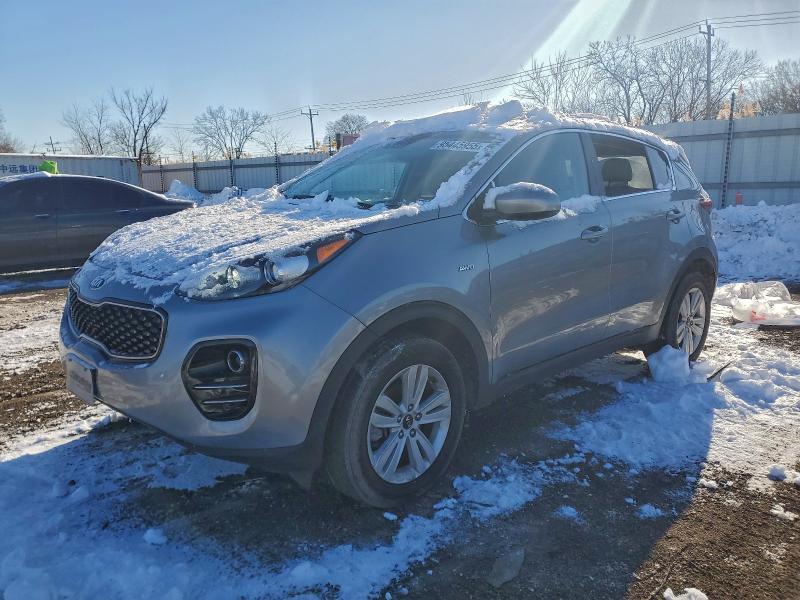 2019 Kia Sportage VIN KNDPMCAC0K7579692 COPART salvage auction — VANDALISM, In - Bill Of Sale - Parts Only, sold $2,750 on 2026-07-06 (photo 1)