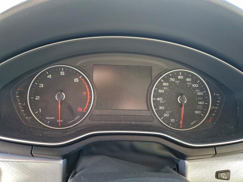 2017 Audi A4 VIN WAUGMAF40HN065123 COPART salvage auction — FRONT END, Salvage Title, sold $1,100 on 2026-07-08 (photo 9)