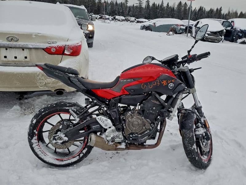 2015 Yamaha VIN JYARM06N7FA000770 COPART salvage auction — ALL OVER, Qc - Gravement Accidente, sold $250 on 2026-08-18 (photo 1)