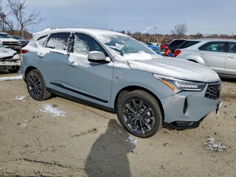 2025 Acura Rdx VIN 5J8TC2H69SL023725 COPART salvage auction — SIDE, Md - Cert Of Salvage > 75% Damage, sold $13,900 on 2026-07-02 (photo 4)