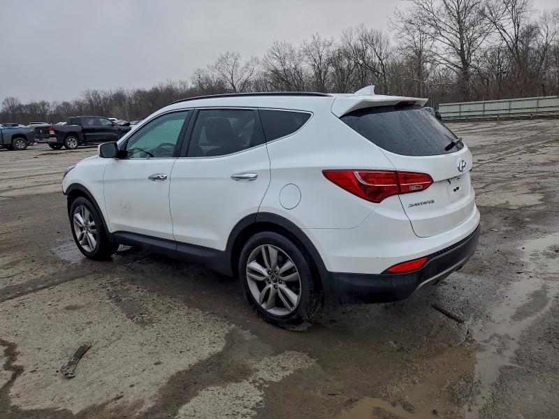 2014 Hyundai Santa fe VIN 5XYZU3LA4EG214038 COPART salvage auction — FRONT END, Md - Cert Of Salvage < 75% Damage, sold $2,200 on 2026-07-02 (photo 2)