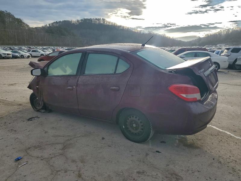 2017 Mitsubishi Mirage VIN ML32F3FJ8HH002510 COPART salvage auction — FRONT END, Wv - Salvage Certificate, sold $150 on 2026-07-16 (photo 2)
