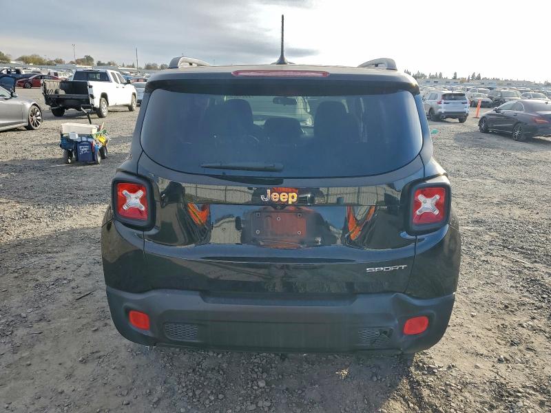 2017 Jeep Renegade VIN ZACCJAAB2HPF35157 COPART salvage auction — FRONT END, Ca - Salvage Certificate, sold $550 on 2026-07-02 (photo 6)
