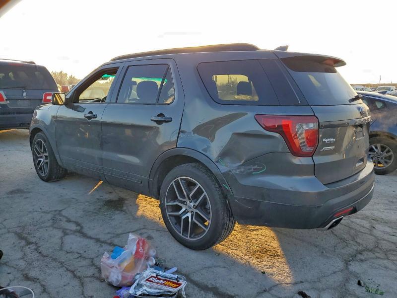 2017 Ford Explorer VIN 1FM5K8GT6HGB05946 COPART salvage auction — REAR END, Mo - Salvage Certificate Of Title, sold $100 on 2026-07-09 (photo 2)
