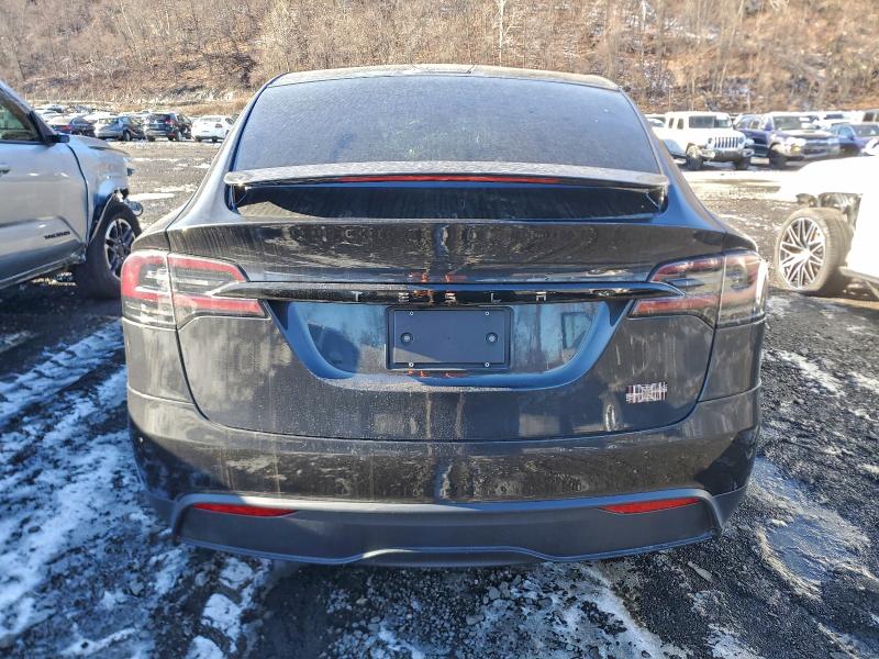 2024 Tesla Model x VIN 7SAXCBE60RF438677 COPART salvage auction — FRONT END, Nj - Cert Of Title-Salvage, sold $19,700 on 2026-07-09 (photo 6)