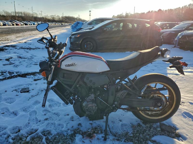2021 Yamaha Xsr700 VIN JYARM21E0MA001307 COPART salvage auction — FRONT END, Ma - Cert Of Title-Salvage, sold $225 on 2026-07-10 (photo 3)