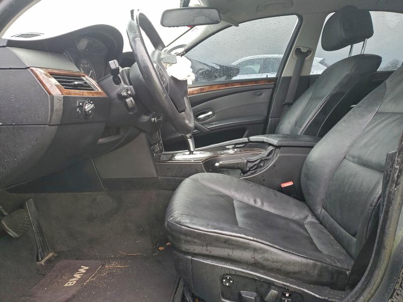 2010 BMW 5er VIN WBANV1C56AC443769 COPART salvage auction — UNDERCARRIAGE, NJ - CERT OF TITLE-SALVAGE, sold $375 on 2026-07-28 (photo 7)
