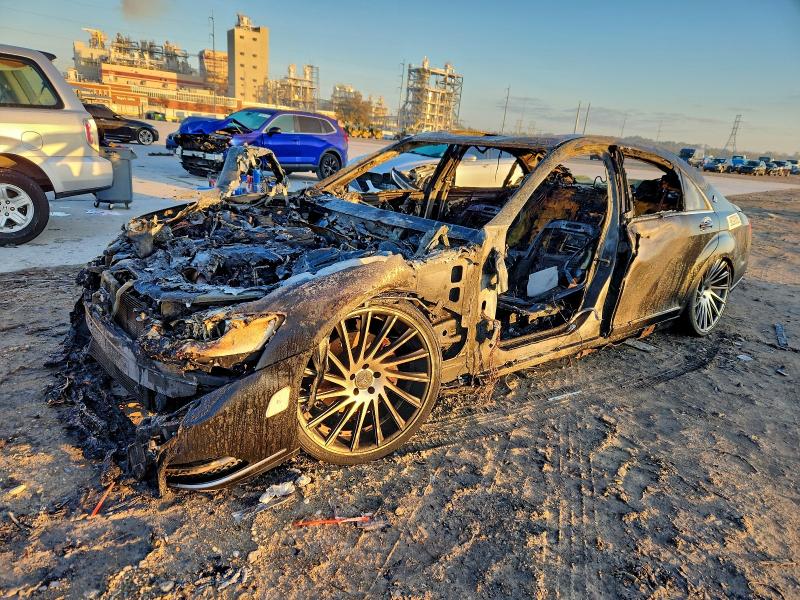 2013 Mercedes-benz S-klasse VIN WDDNG7DB1DA505167 COPART salvage auction — BURN, La - Permit To Sell, sold $300 on 2026-08-12 (photo 1)
