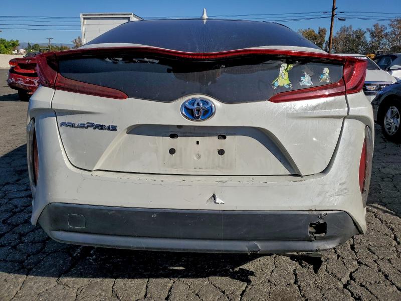 2018 Toyota Prius VIN JTDKARFP7J3103673 COPART salvage auction — FRONT END, Ca - Salvage Certificate, sold $1,100 on 2026-07-09 (photo 6)