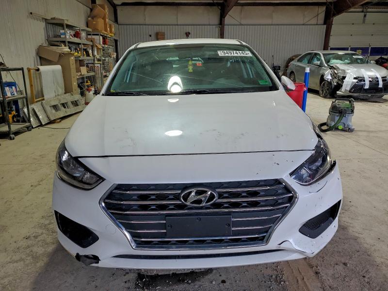 2022 Hyundai Accent VIN 3KPC24A67NE180495 COPART salvage auction — ROLLOVER, Pa - Certificate Of Salvage, sold $2,500 on 2026-07-02 (photo 5)