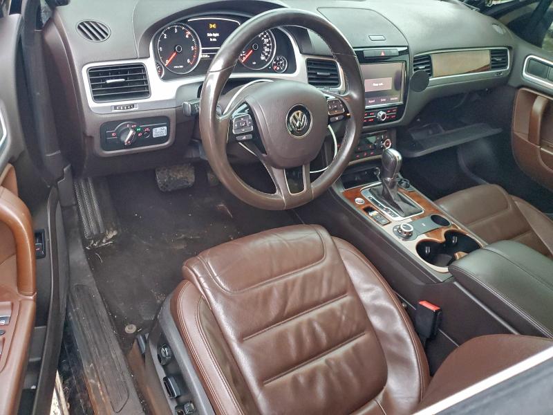 2014 Volkswagen Touareg VIN WVGEP9BP0ED000866 COPART salvage auction — REAR END, Ks - Cert Of Title-Salvage, sold $1,800 on 2026-07-16 (photo 8)