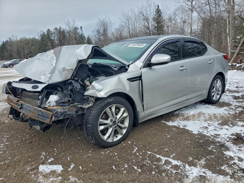 2011 Kia Optima VIN KNAGR4A65B5217934 COPART salvage auction — FRONT END, ON - PERMIT SALVAGE, sold $850 on 2026-07-09 (photo 1)