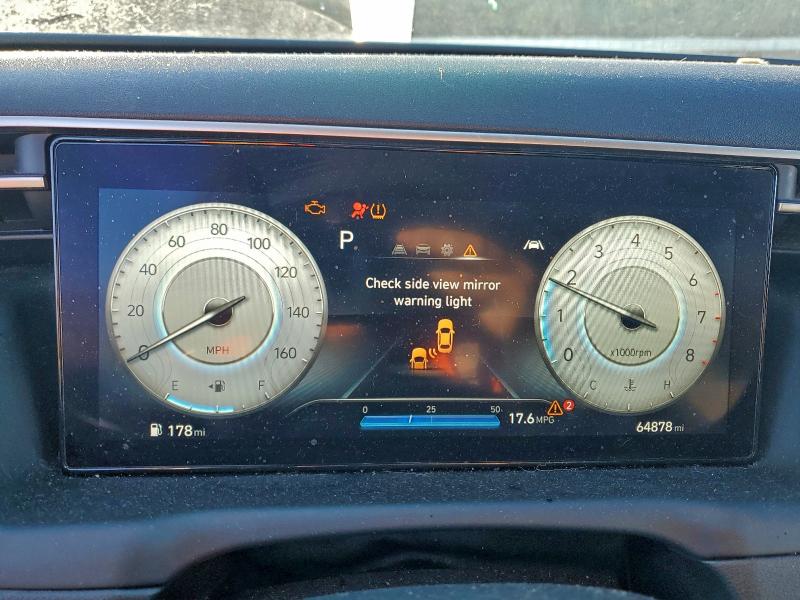 2022 Hyundai Santa cruz VIN 5NTJDDAF3NH037400 COPART salvage auction — FRONT END, Nc - Salvage Certificate Of Title, sold $3,700 on 2026-07-02 (photo 9)