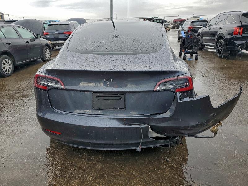 2022 Tesla Model 3 VIN 5YJ3E1EA8NF320665 COPART salvage auction — REAR END, Salvage Title, sold $5,300 on 2026-07-22 (photo 6)