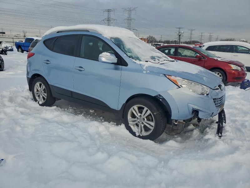 2012 Hyundai Tucson VIN KM8JU3AC3CU340738 COPART salvage auction — FRONT END, Il - Salvage Certificate, sold $850 on 2026-07-28 (photo 4)