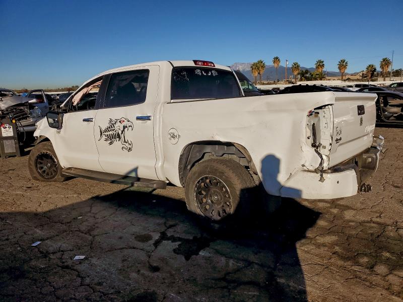 2018 Toyota Tundra VIN 5TFAY5F19JX711621 COPART salvage auction — FRONT END, Ca - Salvage Certificate, sold $525 on 2026-07-30 (photo 2)