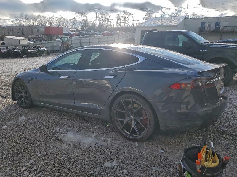2017 Tesla Model s VIN 5YJSA1E28HF198670 COPART salvage auction — FRONT END, Id - Salvage Certificate Of Title, sold $6,100 on 2026-07-31 (photo 2)