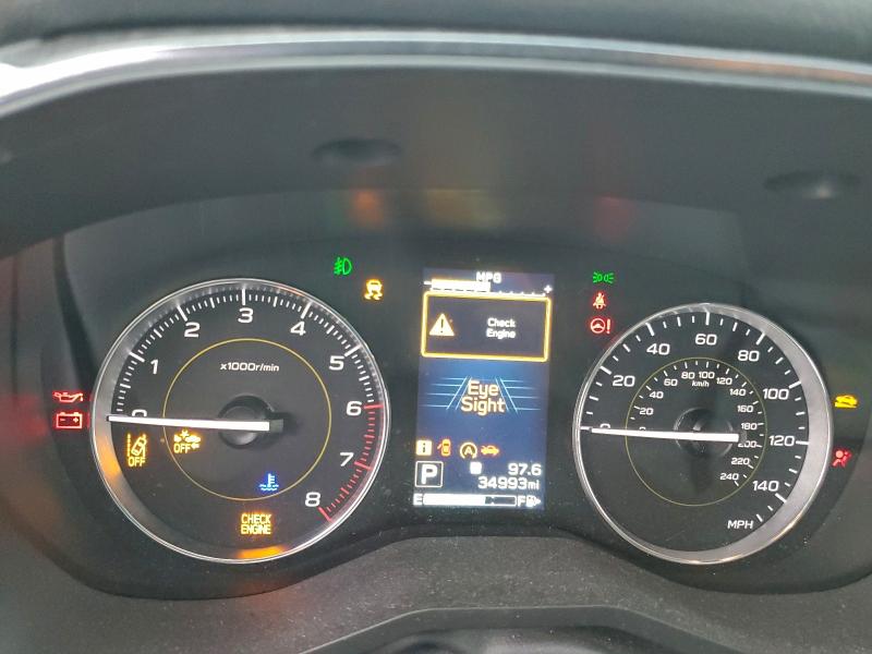 2021 Subaru Xv VIN JF2GTHSC2MH217716 COPART salvage auction — FRONT END, Salvage Title, sold $2,550 on 2026-07-28 (photo 9)