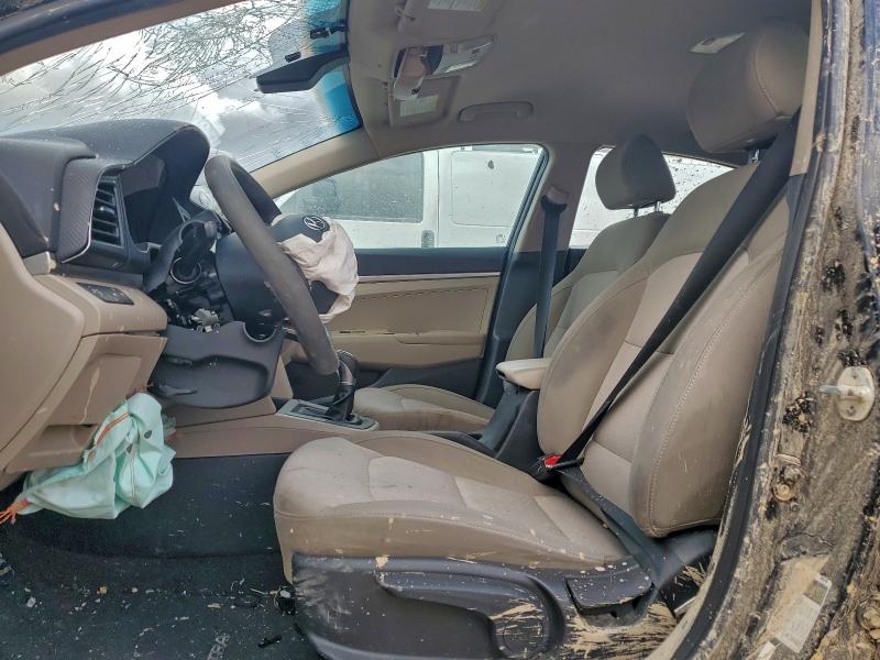 2020 Hyundai Elantra VIN KMHD74LF3LU958384 COPART salvage auction — FRONT END, Tx - Salvage Vehicle Title, sold $1,100 on 2026-07-10 (photo 7)