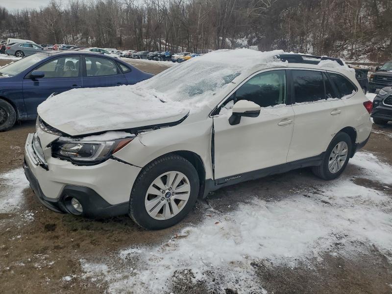 2019 Subaru Outback VIN 4S4BSAFC7K3322352 COPART salvage auction — FRONT END, NY - MV907A-PARTS ONLY, sold $2,100 on 2026-07-02 (photo 1)