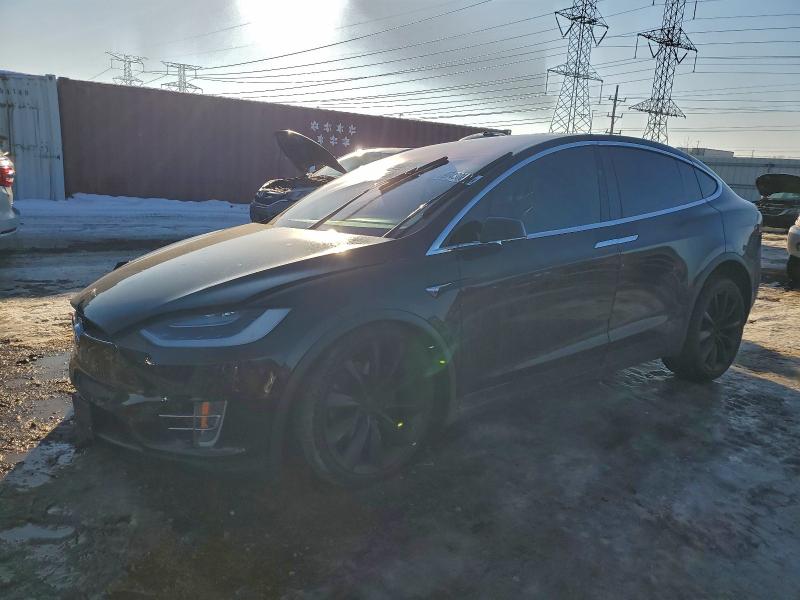 2016 Tesla Model x VIN 5YJXCBE23GF023800 COPART salvage auction — FRONT END, IL - SALVAGE CERTIFICATE, sold $4,150 on 2026-07-09 (photo 1)