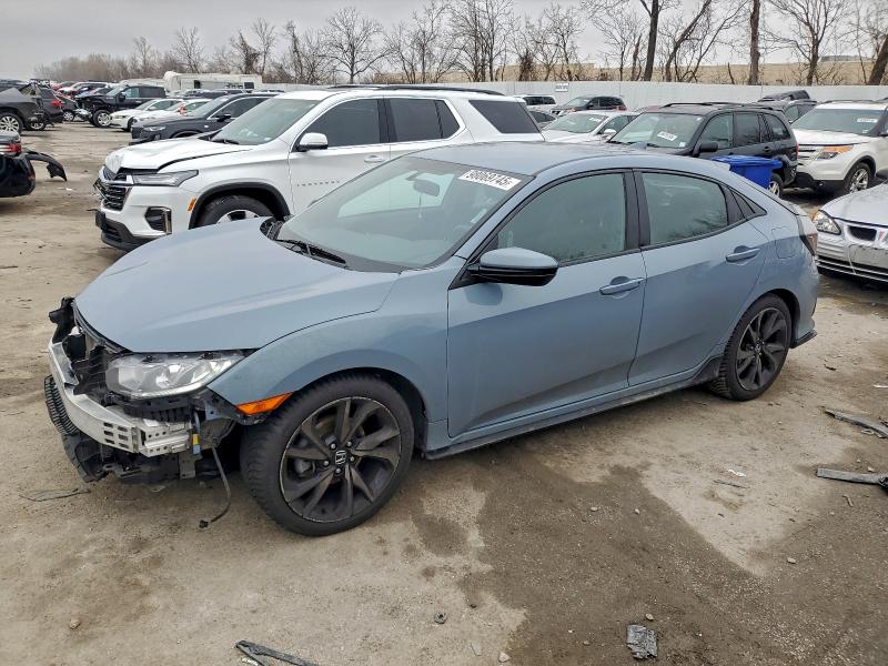 2017 Honda Civic VIN SHHFK7G44HU218606 COPART salvage auction — FRONT END, Mo - Salvage Certificate Of Title, sold $175 on 2026-07-24 (photo 1)