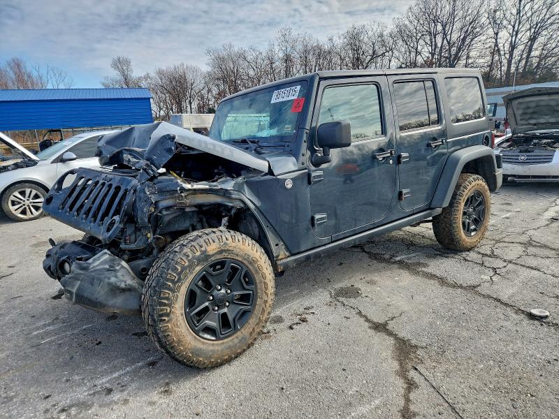 2016 Jeep Wrangler unlimited VIN 1C4BJWDG9GL347822 — COPART salvage auction photo