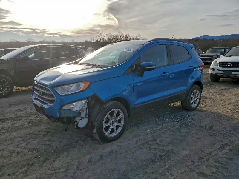2019 Ford Ecosport VIN MAJ6S3GL9KC266114 COPART salvage auction — FRONT END, Pa - Certificate Of Salvage, sold $1,600 on 2026-07-17 (photo 1)