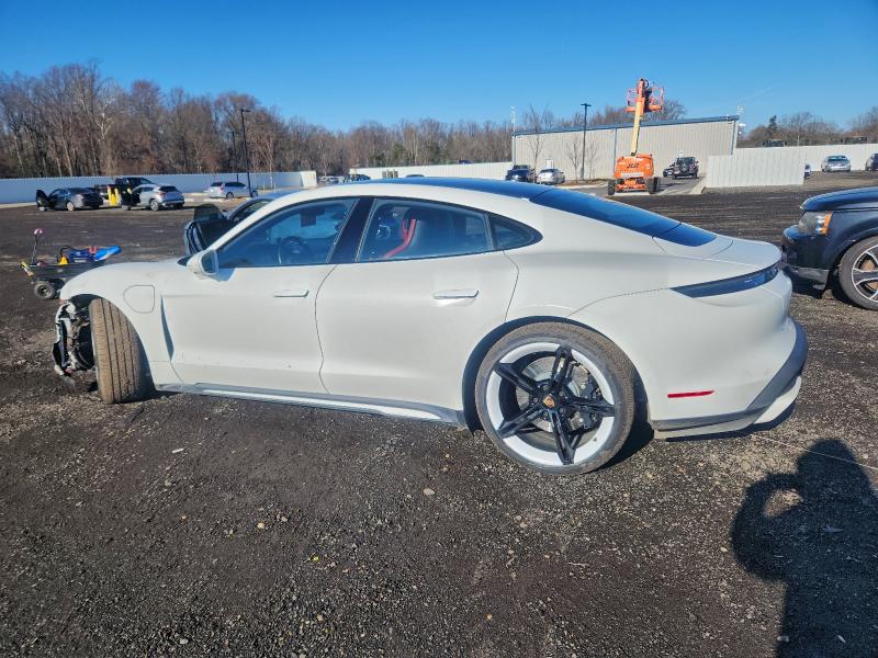2021 Porsche Taycan VIN WP0AC2Y12MSA63084 COPART salvage auction — FRONT END, PA - CERTIFICATE OF SALVAGE, sold $31,500 on 2026-07-06 (photo 2)
