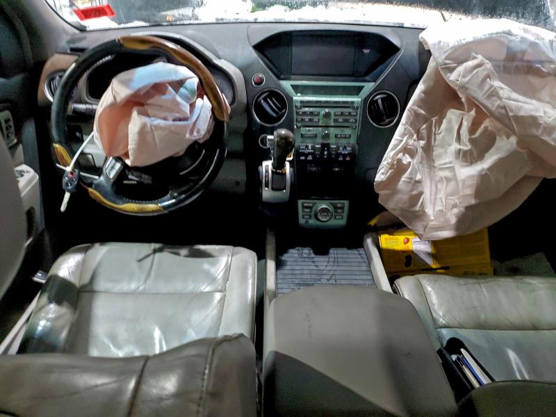 2009 Honda Pilot VIN 5FNYF48969B022594 COPART salvage auction — FRONT END, NH - CERT OF TITLE-SALVAGE, sold $350 on 2026-07-02 (photo 8)