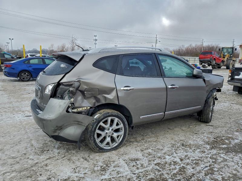 2013 Nissan Rogue VIN JN8AS5MV5DW632128 COPART salvage auction — REAR END, Salvage Title, sold $225 on 2026-07-21 (photo 3)