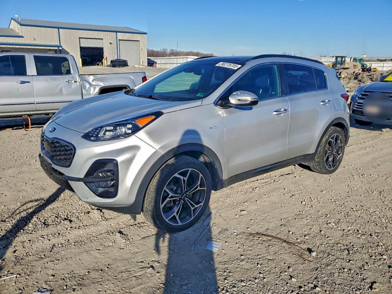 2021 Kia Sportage VIN KNDPRCA68M7849816 COPART salvage auction — Rear End, KY - CERT OF TITLE-SALVAGE, sold $5,900 on 2026-07-09 (photo 1)