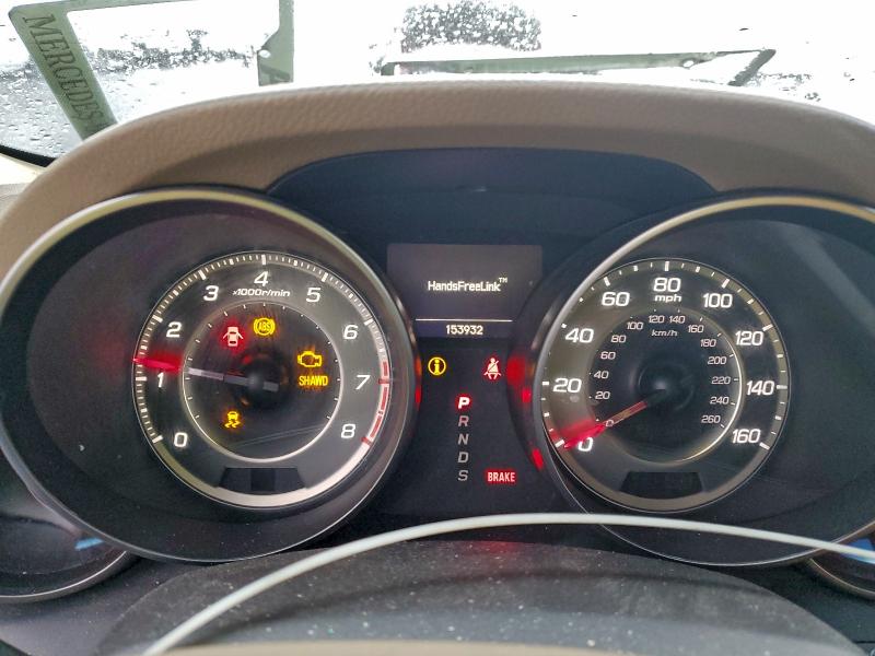 2013 Acura Mdx VIN 2HNYD2H21DH504609 COPART salvage auction — SIDE, Ca - Salvage Acquisition Billofsale, sold $900 on 2026-07-20 (photo 9)