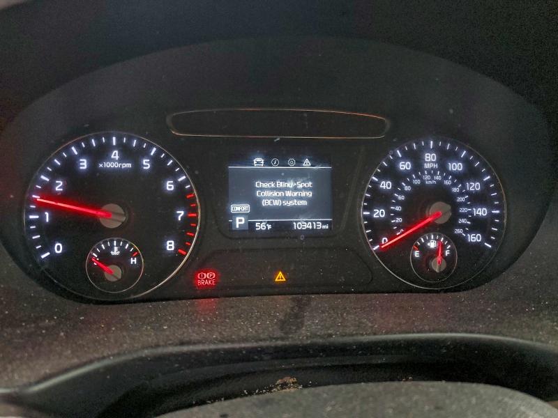 2019 Kia Sorento VIN 5XYPG4A38KG496351 COPART salvage auction — REAR END, Nv - Salvage Title, sold $2,350 on 2026-07-13 (photo 9)
