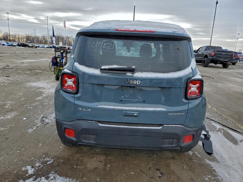 2018 Jeep Renegade VIN ZACCJBAB4JPJ57593 COPART salvage auction — FRONT END, Mi - Cert Of Title-Rebuilt Salvage, sold $350 on 2026-07-09 (photo 6)