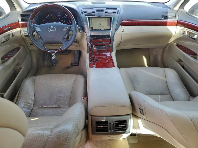 2008 Lexus Ls 460 VIN JTHBL46F085082330 COPART salvage auction — FRONT END, NV - SALVAGE TITLE, sold $300 on 2026-07-30 (photo 8)