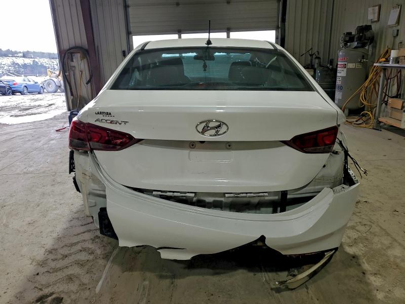 2022 Hyundai Accent VIN 3KPC24A67NE180495 COPART salvage auction — ROLLOVER, Pa - Certificate Of Salvage, sold $2,500 on 2026-07-02 (photo 6)