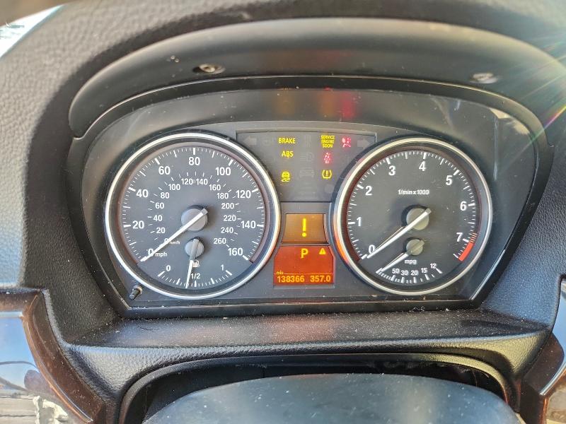 2011 BMW 3er VIN WBAPH7C5XBA802461 COPART salvage auction — FRONT END, Tx - Salvage Vehicle Title, sold $500 on 2026-07-02 (photo 9)
