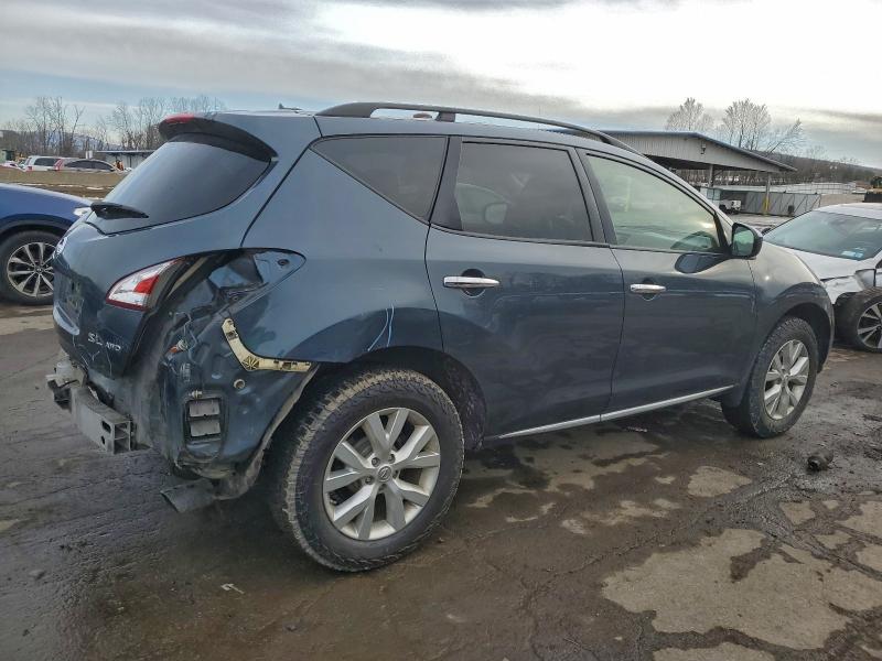 2014 Nissan Murano VIN JN8AZ1MWXEW532458 COPART salvage auction — REAR END, Salvage Title, sold $450 on 2026-07-09 (photo 3)
