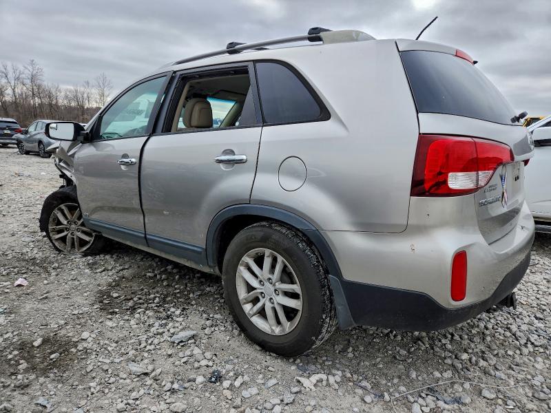 2014 Kia Sorento VIN 5XYKTDA78EG542659 COPART salvage auction — FRONT END, Wv - Salvage Certificate, sold $700 on 2026-07-13 (photo 2)