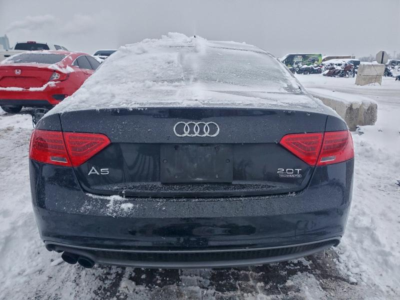 2017 Audi A5 VIN WAUMFAFR2FA051673 COPART salvage auction — FRONT END, Il - Salvage Certificate, sold $1,900 on 2026-07-17 (photo 6)