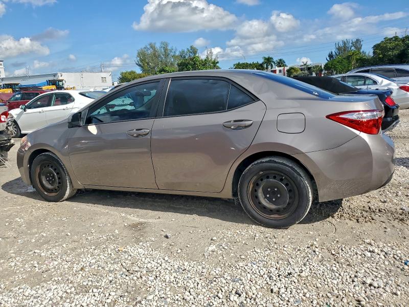 2015 Toyota Corolla VIN 5YFBURHE9FP337783 COPART salvage auction — SIDE, FL - CERT OF TITLE SLVG REBUILDABLE, sold $2,200 on 2026-07-17 (photo 2)