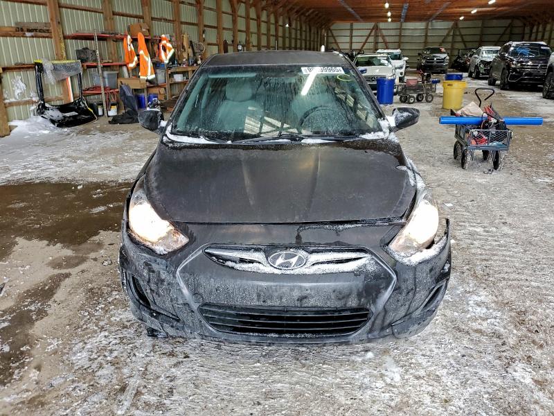 2014 Hyundai Accent VIN KMHCT4AE9EU772224 COPART salvage auction — FRONT END, On - Permit No Brand - Unfit, sold $375 on 2026-07-28 (photo 5)