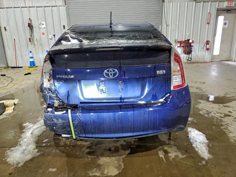 2012 Toyota Prius VIN JTDKN3DU1C1488317 COPART salvage auction — REAR END, Other, sold $750 on 2026-07-15 (photo 6)