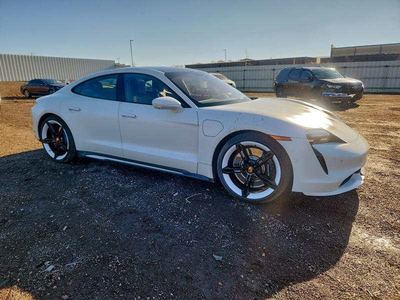 2021 Porsche Taycan VIN WP0AC2Y12MSA63084 COPART salvage auction — FRONT END, PA - CERTIFICATE OF SALVAGE, sold $31,500 on 2026-07-06 (photo 4)
