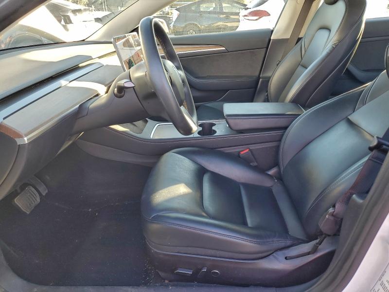 2022 Tesla Model 3 VIN 5YJ3E1EB7NF331553 COPART salvage auction — MECHANICAL, Ca - Salvage Certificate, sold $5,600 on 2026-07-14 (photo 7)